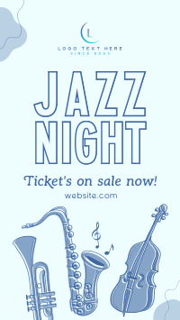 Modern Jazz Night Video Image Preview