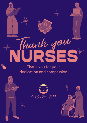 Celebrate Nurses Day Flyer Image Preview