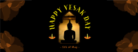 Celebrate Vesak Day Facebook Cover Image Preview