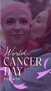 Cancer Day Support Instagram story Image Preview