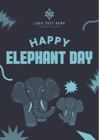 Artsy Elephants Poster Image Preview