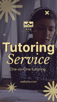 Tutoring Service Instagram story Image Preview