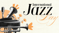 Modern International Jazz Day Video Image Preview