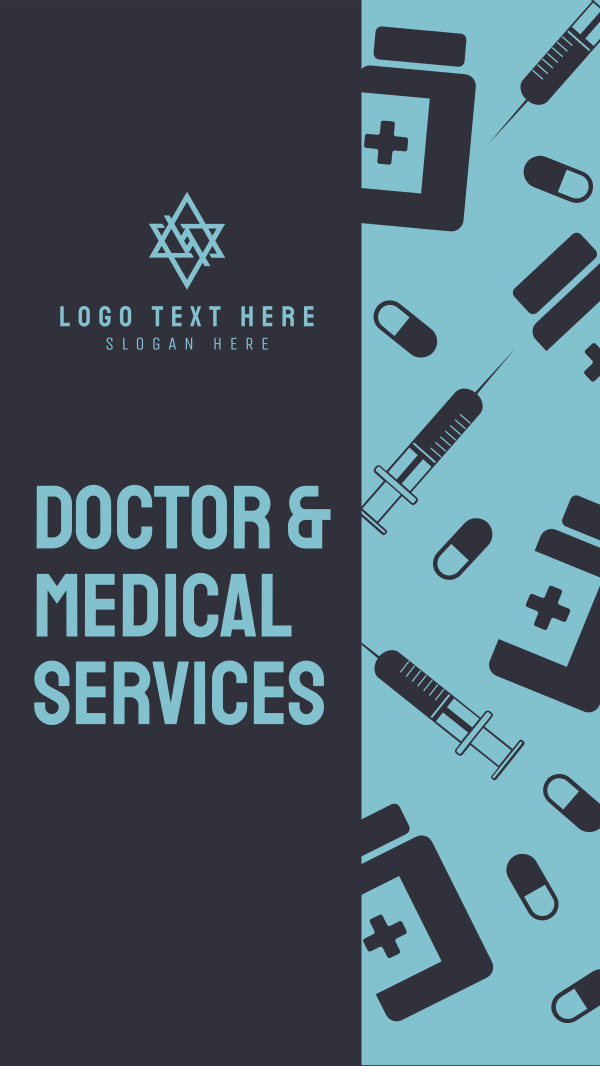Medical Service Instagram Story Design Image Preview