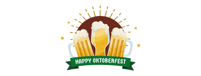 Oktoberfest Beer Cheers Facebook cover Image Preview