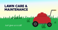 Lawn Care And Maintenance Facebook Ad Design