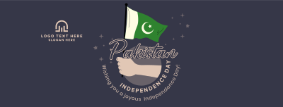 Raise Pakistan Flag Facebook cover Image Preview