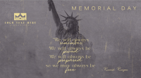Always Remember Memorial Day Facebook event cover Image Preview