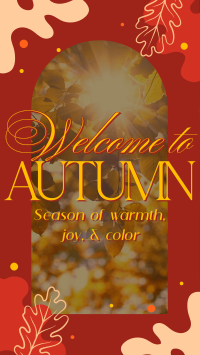 Hello Autumn TikTok Video Image Preview