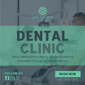 Dental Care Clinic Service Instagram post Image Preview