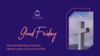 Good Friday Cross Facebook Event Cover Image Preview