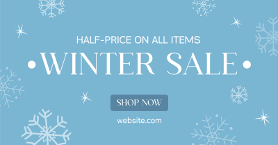 Winter Wonder Sale Facebook ad Image Preview