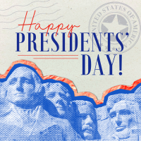 President's Day Mt. Rushmore Instagram post Image Preview