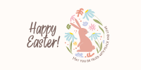 Fun Easter Bunny Twitter Post Image Preview