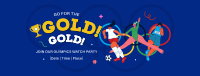Olympics Watch Party Facebook cover Image Preview