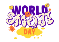 World Emoji Day Postcard Design