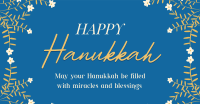 Hanukkah Celebration Facebook ad Image Preview