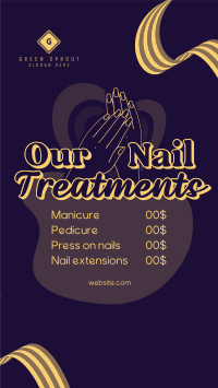 Nail Treatments List TikTok Video Image Preview