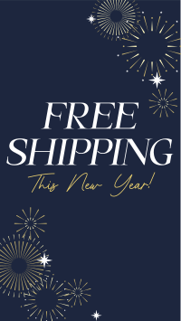 New Year Shipping Instagram Reel Image Preview