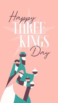 Happy Three Kings TikTok Video Preview