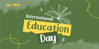 Education Day Awareness Twitter post Image Preview