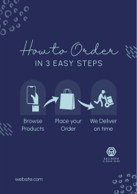 Easy Order Guide Poster Image Preview