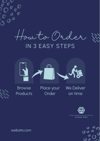 Easy Order Guide Poster Image Preview