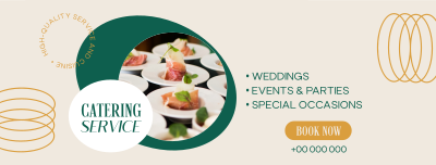 Classy Catering Service Facebook cover Image Preview