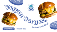 Vegan Burgers Facebook Event Cover Image Preview