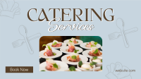 Food Catering Business Facebook Event Cover Design