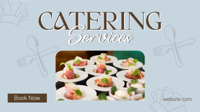 Food Catering Business Facebook event cover Image Preview