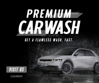 Premium Car Wash Facebook Post Design