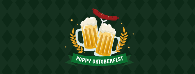 Virtual Oktoberfest Badge Facebook cover Image Preview