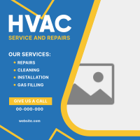 HVAC Services Instagram post Image Preview