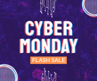 Cyber Monday Flash Sale Facebook post Image Preview