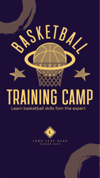 Train Your Basketball Skills Instagram Reel Design