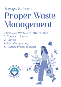 Proper Waste Management Poster Image Preview