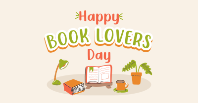 Book Day Greeting Facebook ad Image Preview