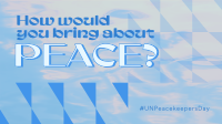 Day of UN Peacekeepers Video Image Preview