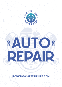 Professional Auto Repair Flyer Preview