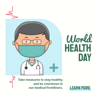 Doctor Health Day Linkedin Post Image Preview