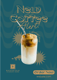 New Coffee Drink Flyer Design