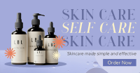 Skin Care Products Facebook Ad Design