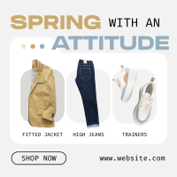 Men Spring Collection Instagram Post Preview