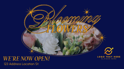 Blooming Today Floral Facebook event cover Image Preview