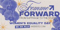 Femme Equality Greeting Twitter post Image Preview