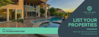 Villa Property Listing Facebook Cover Image Preview