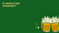 St. Patrick's Day Zoom Background Image Preview