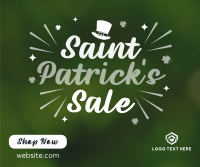 Quirky St. Patrick's Sale Facebook post Image Preview