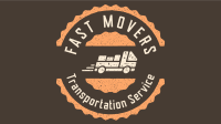 Movers Truck Badge Facebook Event Cover Design